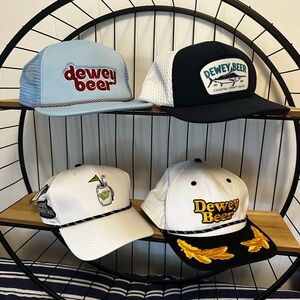 Dewey Beer Logo Trucker Hats - Assorted Colors